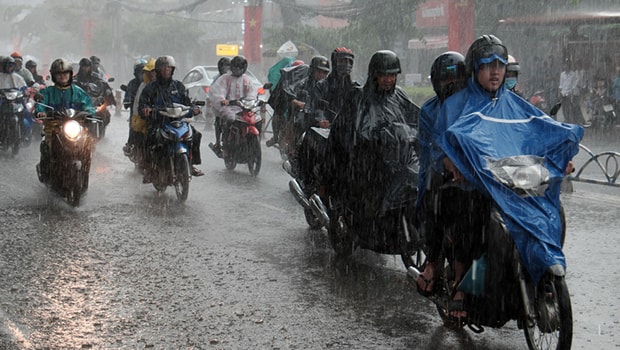 jas hujan untuk berkendara dengan sepeda motor