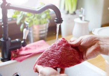 daging tidak perlu dicuci sebelum dimasak