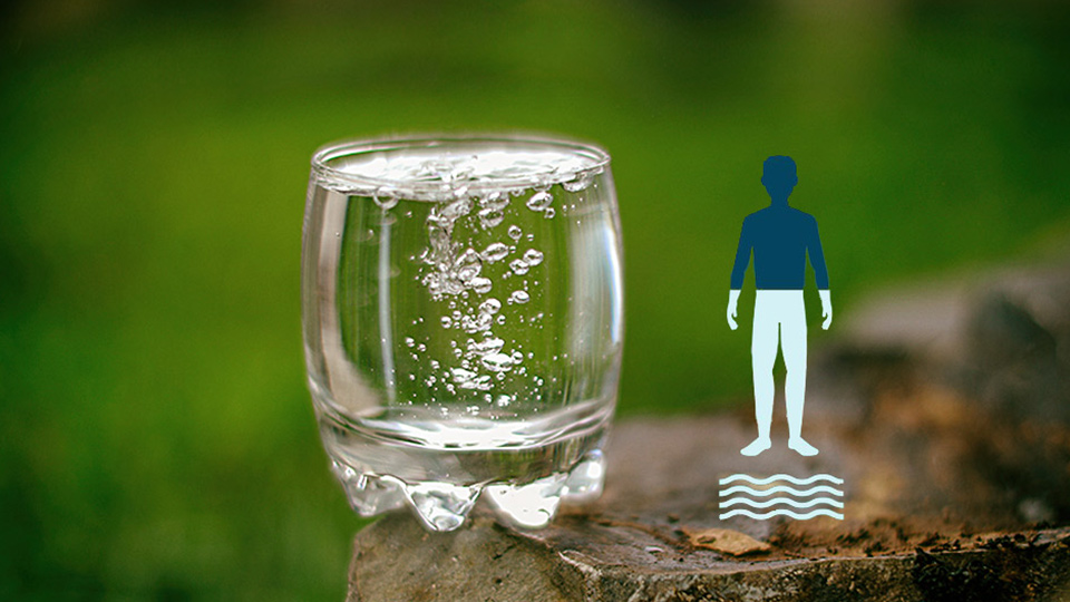Ilustrasi manfaat air bagi tubuh