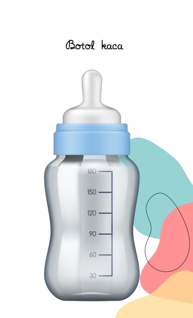 botol bayi dari Kaca