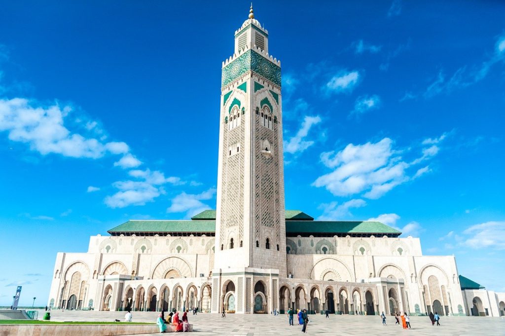 masjid hassan II, salah satu masjid terindah di dunia dari maroko