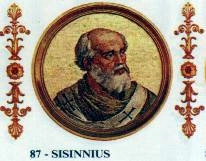 Paus Sisinius